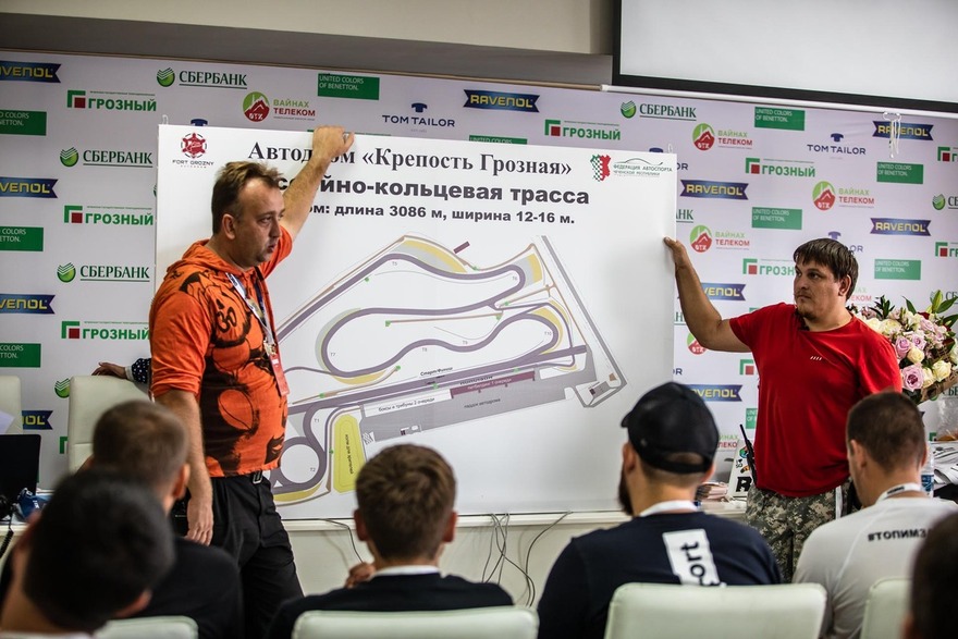 Руководитель гонки Андрей Мишин