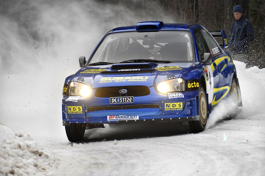 subaru wrc rally