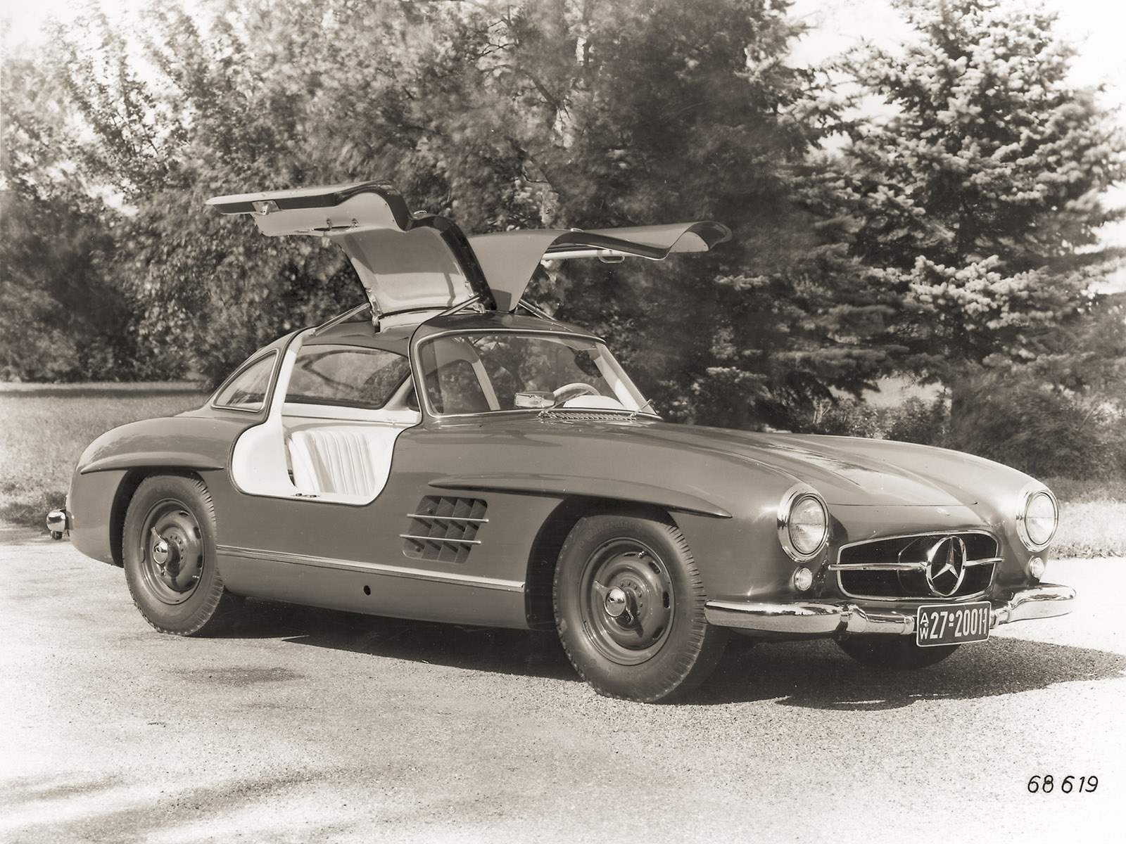 Mercedes-Benz 300SL. Чайка по имени Мерседес