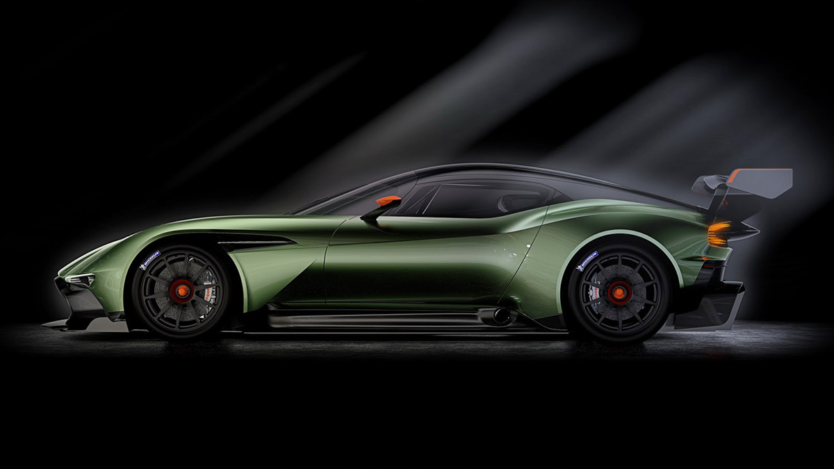 Доступ к телу Aston Martin Vulcan